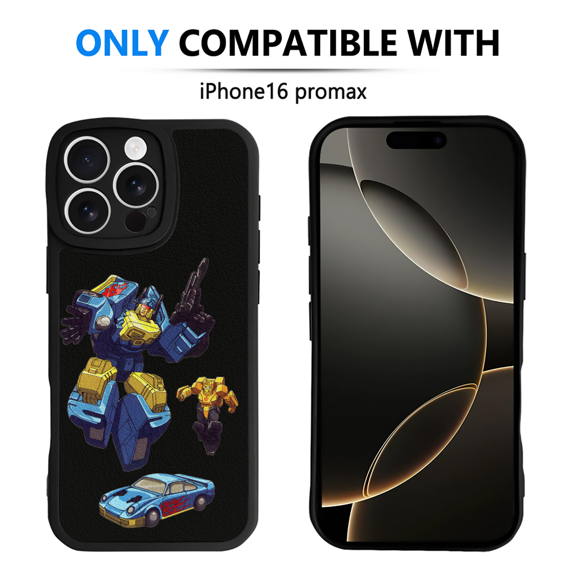 （画像用）  【iPhone 16シリーズ対応】シリコンスマホケース（レザー調） 材質：シリコン